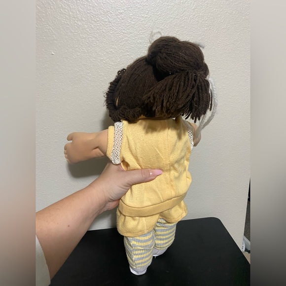 Rare Vintage Silk Tag Stamped Cabbage Patch Doll- Brown Hair - Picture 17 of 17